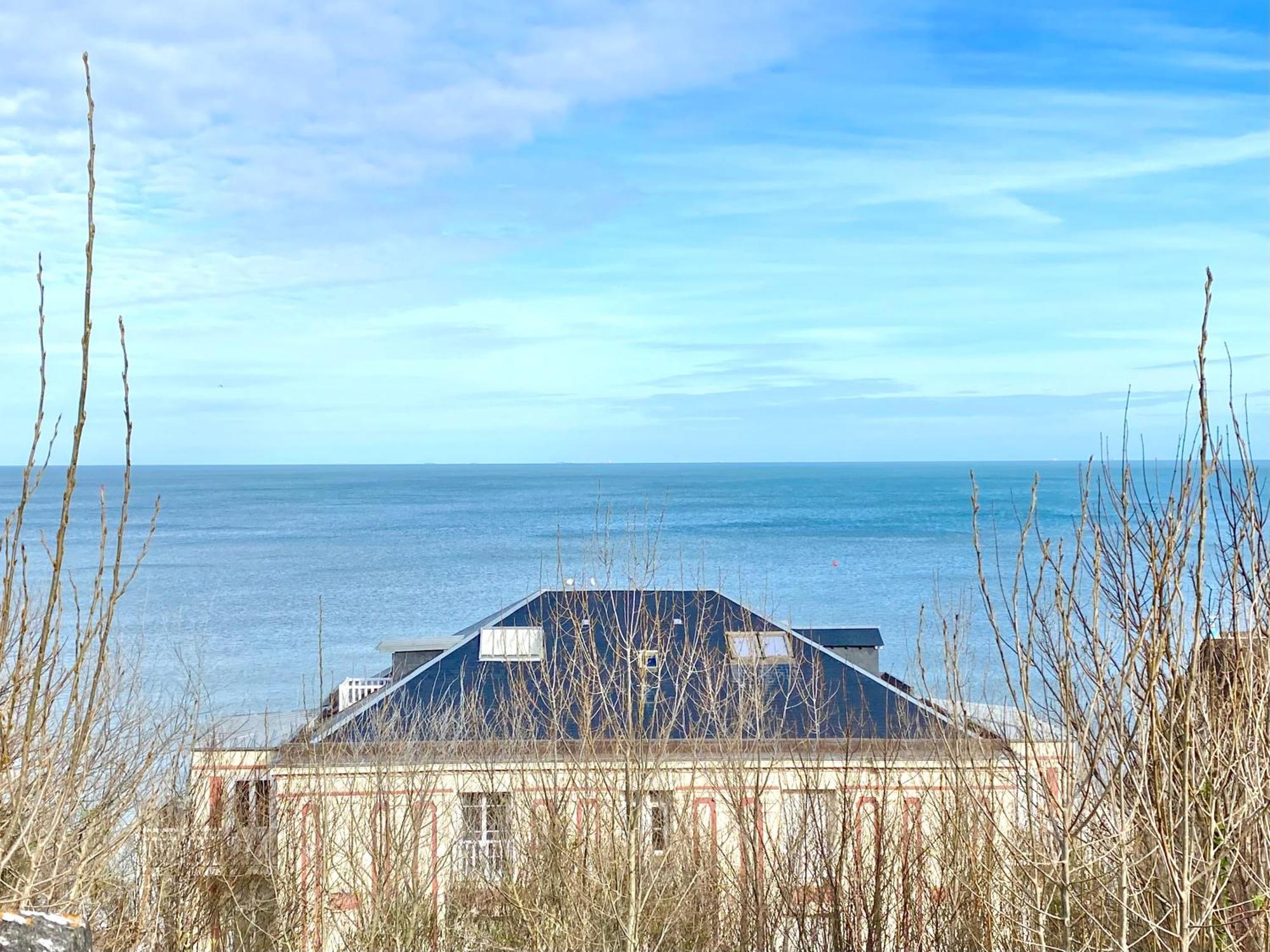 Lesparisnormands - Pleine Vue Mer - Centre Et Plage A 3Mn 滨海维莱 外观 照片